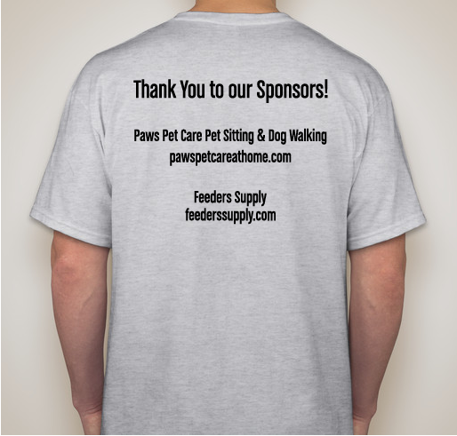 Walk with Compassion Fundraiser - unisex shirt design - back