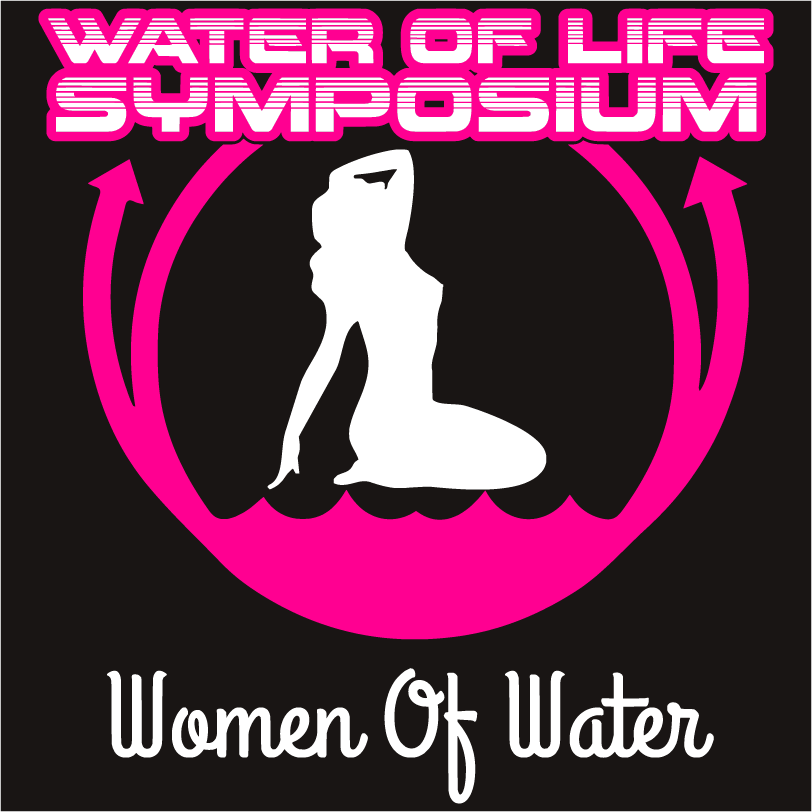 WOLS Women Of Water shirt design - zoomed