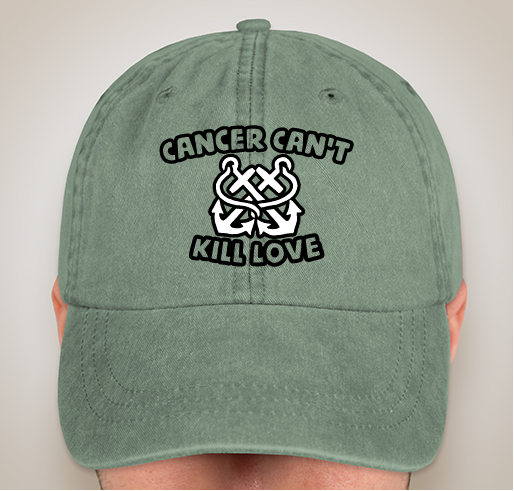 Cancer Can't Kill Love Limited Edition Anchor Hat Fundraiser - unisex shirt design - front