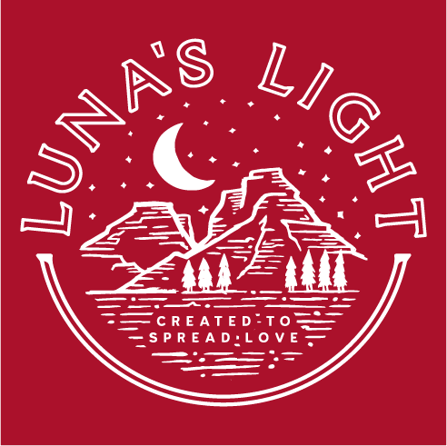 Luna's Light shirt design - zoomed