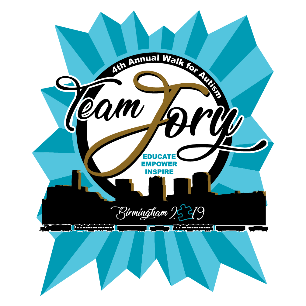 Join Team Jory 2019 - 4th Annual Walk For Autism and Fun Day (8a-12p walk/Fun Day) shirt design - zoomed
