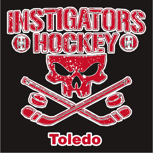 Toledo Fire Hockey Fundraiser shirt design - zoomed