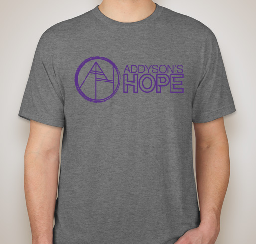 Addyson's HOPE Fundraiser - unisex shirt design - front