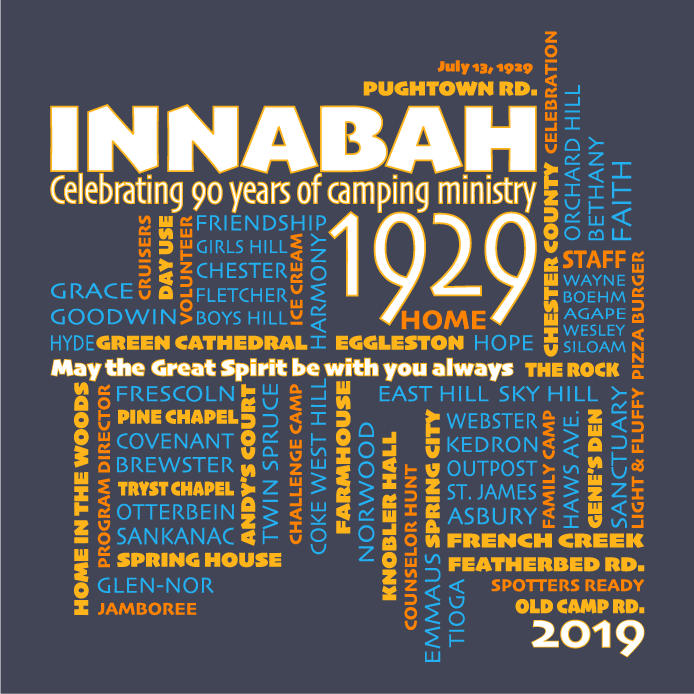 3rd Annual Innabah Spring T-shirt Drive shirt design - zoomed
