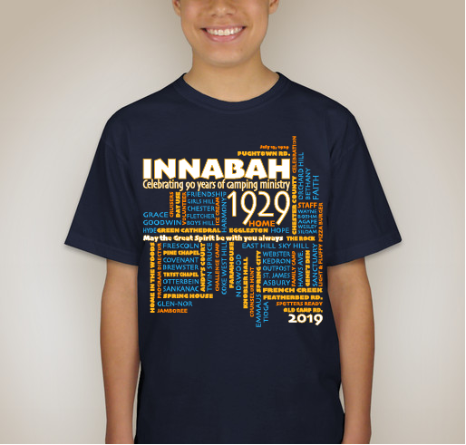 3rd Annual Innabah Spring T-shirt Drive Fundraiser - unisex shirt design - front