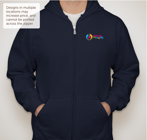 Families for HoPE Fundraiser - unisex shirt design - front