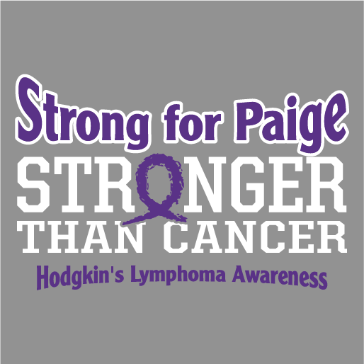 Strong for Paige shirt design - zoomed