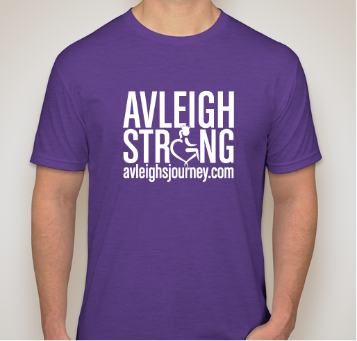 Avleigh's Journey Fundraiser - unisex shirt design - front
