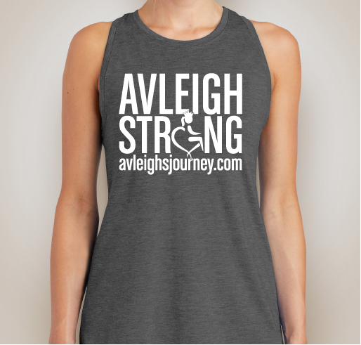 Avleigh's Journey Fundraiser - unisex shirt design - front