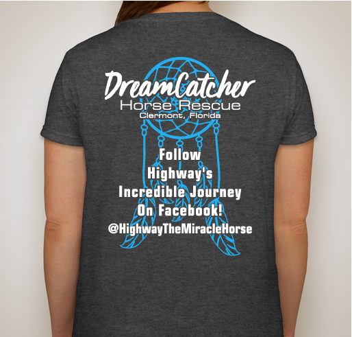 #TeamHighway shirts Fundraiser - unisex shirt design - back