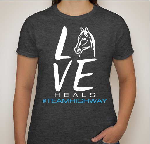 #TeamHighway shirts Fundraiser - unisex shirt design - front