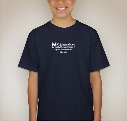 MSU Myositis Awareness Month Fundraiser - unisex shirt design - front