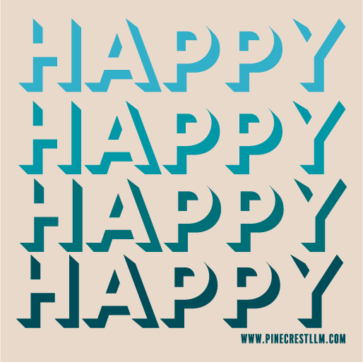Pinecrest Happy Tote! shirt design - zoomed