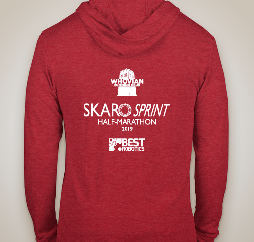 Skaro Sprint Half-Marathon Fundraiser - unisex shirt design - back