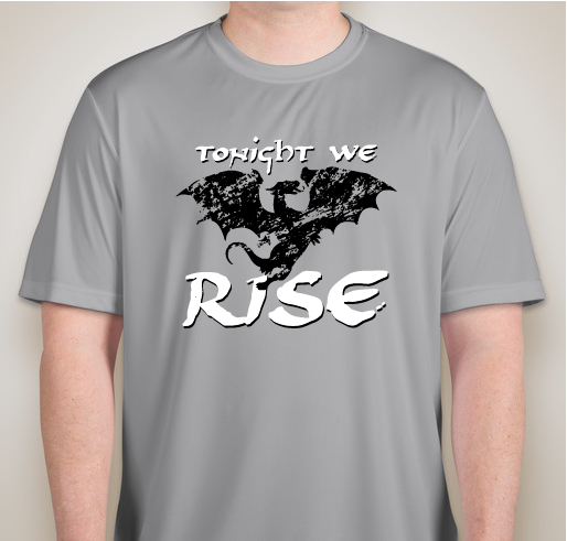Forged by Fire 5k Fundraiser - unisex shirt design - front