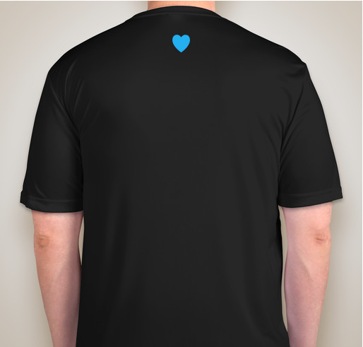 Perthes Strong Performace Shirt Fundraiser - unisex shirt design - back