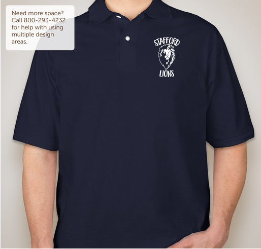Stafford Shirts Fundraiser - unisex shirt design - back