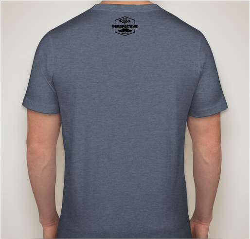Rad Dad Fundraiser - unisex shirt design - back