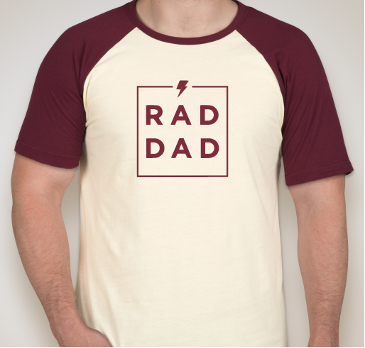 Rad Dad Fundraiser - unisex shirt design - front