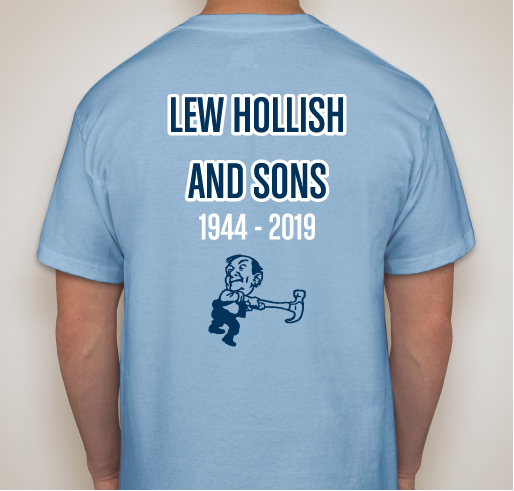 RIP Big Lew 1944 - 2019 Fundraiser - unisex shirt design - back