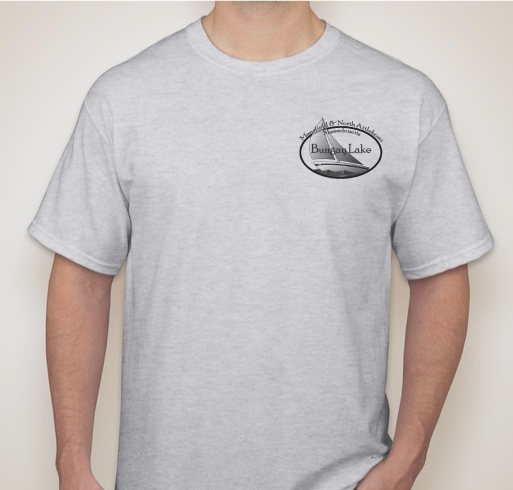 Bungay Lake Management Fund Fundraiser - unisex shirt design - front
