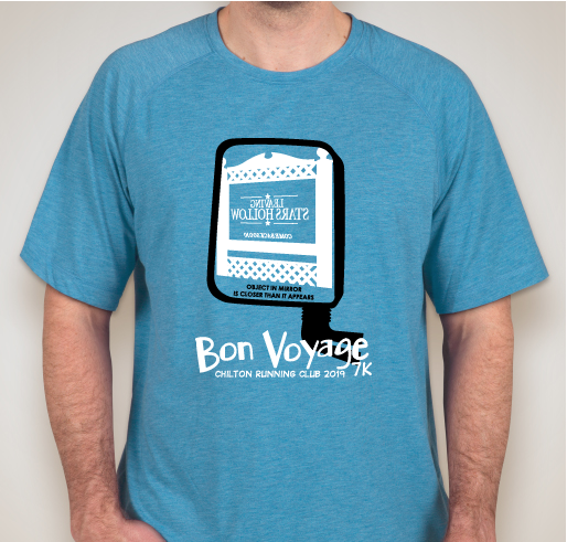 Bon Voyage 7K Fundraiser - unisex shirt design - front