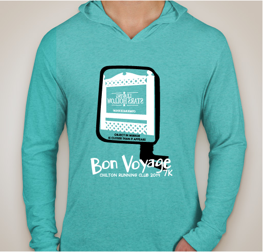 Bon Voyage 7K Fundraiser - unisex shirt design - front