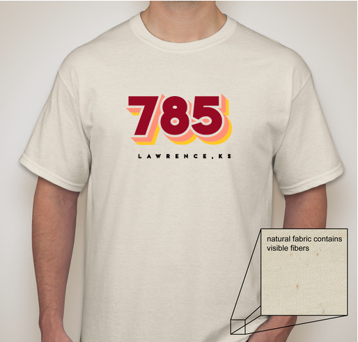 Omega Phi Alpha in the 785 Fundraiser - unisex shirt design - front