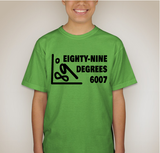 Eighty-Nine Degrees Fan Shirt Fundraiser Fundraiser - unisex shirt design - back
