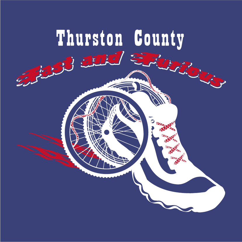 Thurston County Fast & Furious Track Tee-Shirts shirt design - zoomed