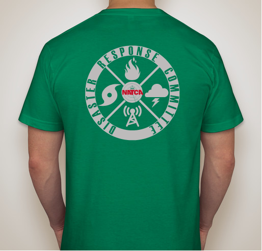 NATCA Disaster Response Committee Fundraiser - unisex shirt design - back