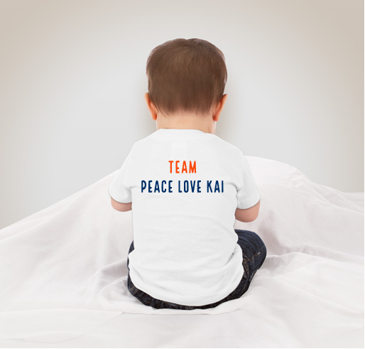 Team Peace Love Kai Fundraiser - unisex shirt design - back