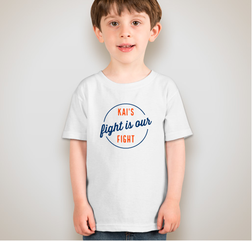 Team Peace Love Kai Fundraiser - unisex shirt design - front