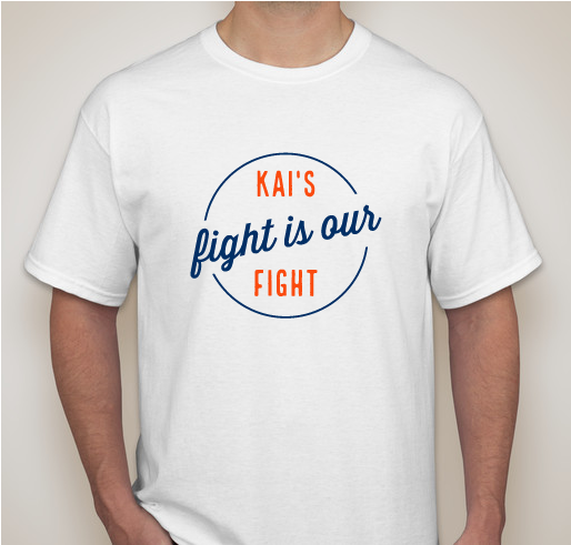 Team Peace Love Kai Fundraiser - unisex shirt design - front