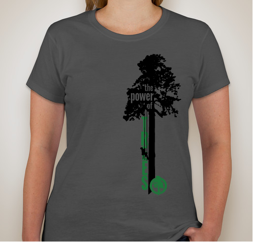 Discovering the Canopy - Colombia 2019 Fundraiser - unisex shirt design - front
