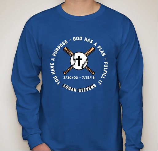 Logan Stevens Memorial Fundraiser Fundraiser - unisex shirt design - front