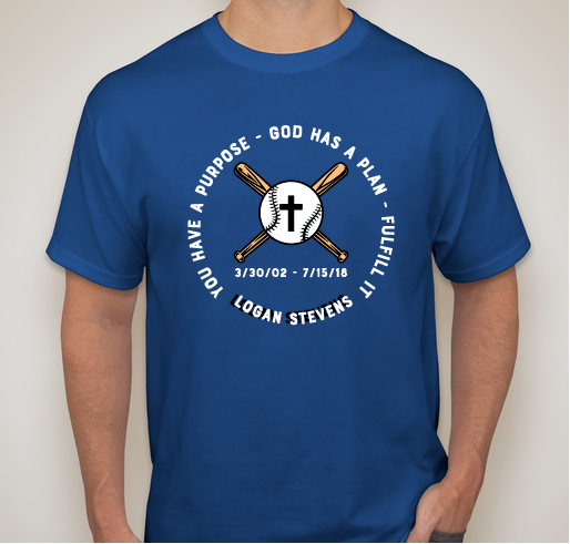 Logan Stevens Memorial Fundraiser Fundraiser - unisex shirt design - front
