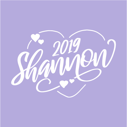 Shannon 2019 - Raising Awareness for Myocarditis shirt design - zoomed