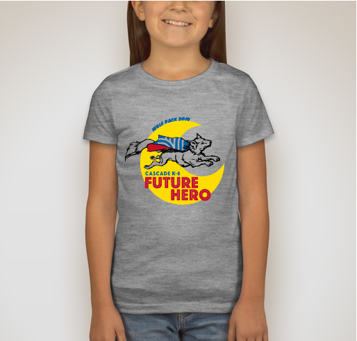 Cascade K-8 PTSA 2019 Auction Kids Fundraiser - unisex shirt design - front