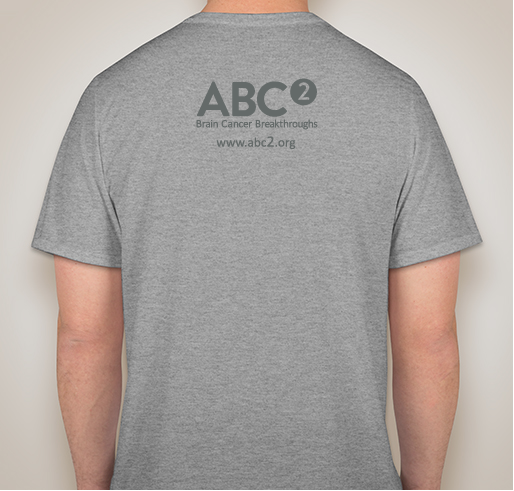 Go Gray in May with ABC2 Fundraiser - unisex shirt design - back