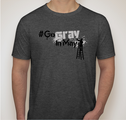 Go Gray in May with ABC2 Fundraiser - unisex shirt design - small