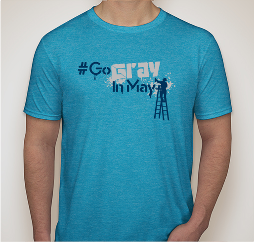 Go Gray in May with ABC2 Fundraiser - unisex shirt design - small