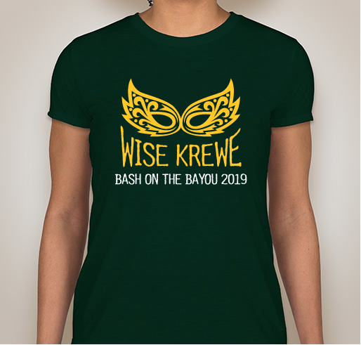 WISE Bash on the Bayou T-shirt Fundraiser - unisex shirt design - small