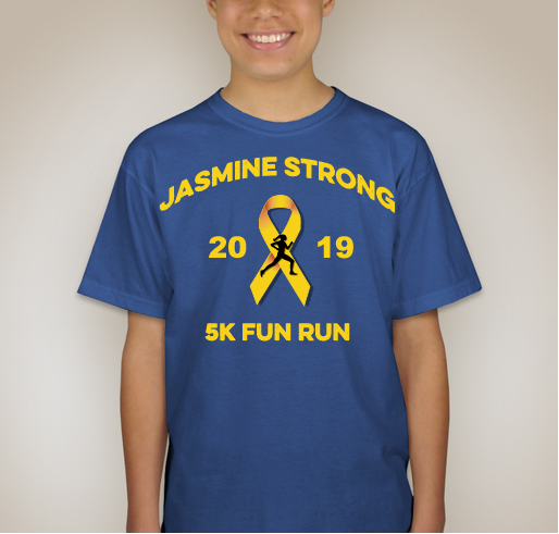 Jasmine Strong 5K Fun Run Fundraiser - unisex shirt design - back