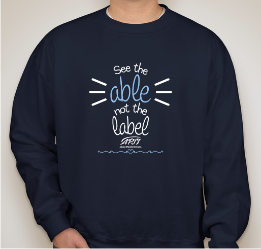 Able not Label Fundraiser - unisex shirt design - front