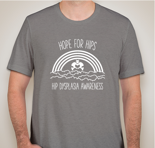 Miles4Hips Virtual 5K and Day of Movement Fundraiser - unisex shirt design - front