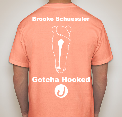 Brooke Schuessler & Tetra's Mustang Challenge Fundraiser Fundraiser - unisex shirt design - back