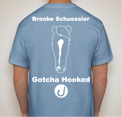 Brooke Schuessler & Tetra's Mustang Challenge Fundraiser Fundraiser - unisex shirt design - back