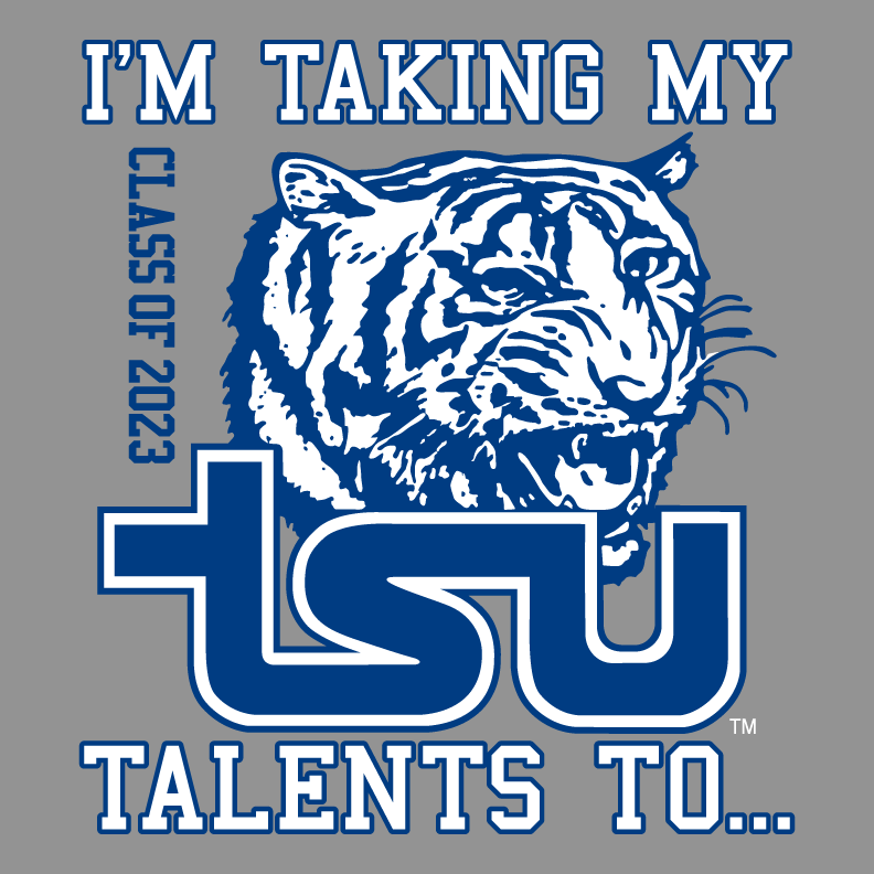 Get your "Official" TSU Class of 2023 T-shirt shirt design - zoomed