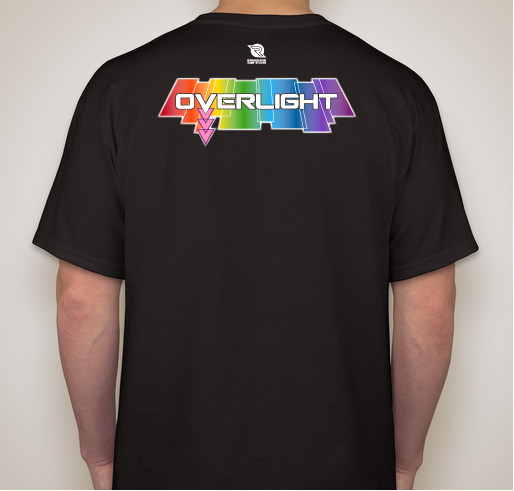 Support LGBTQIA+ Youth and Wear Your Gamer Colors With Pride! Fundraiser - unisex shirt design - back